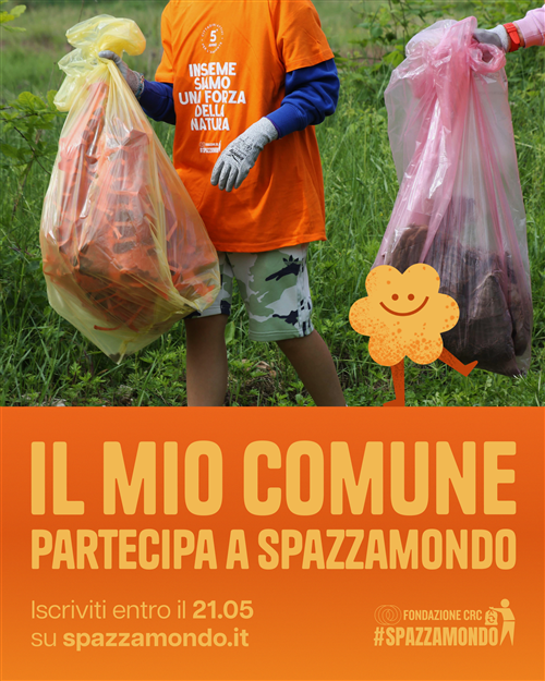 #SPAZZAMONDO - Cittadini Attivi per l'ambiente - SABATO 23 MAGGIO 2026